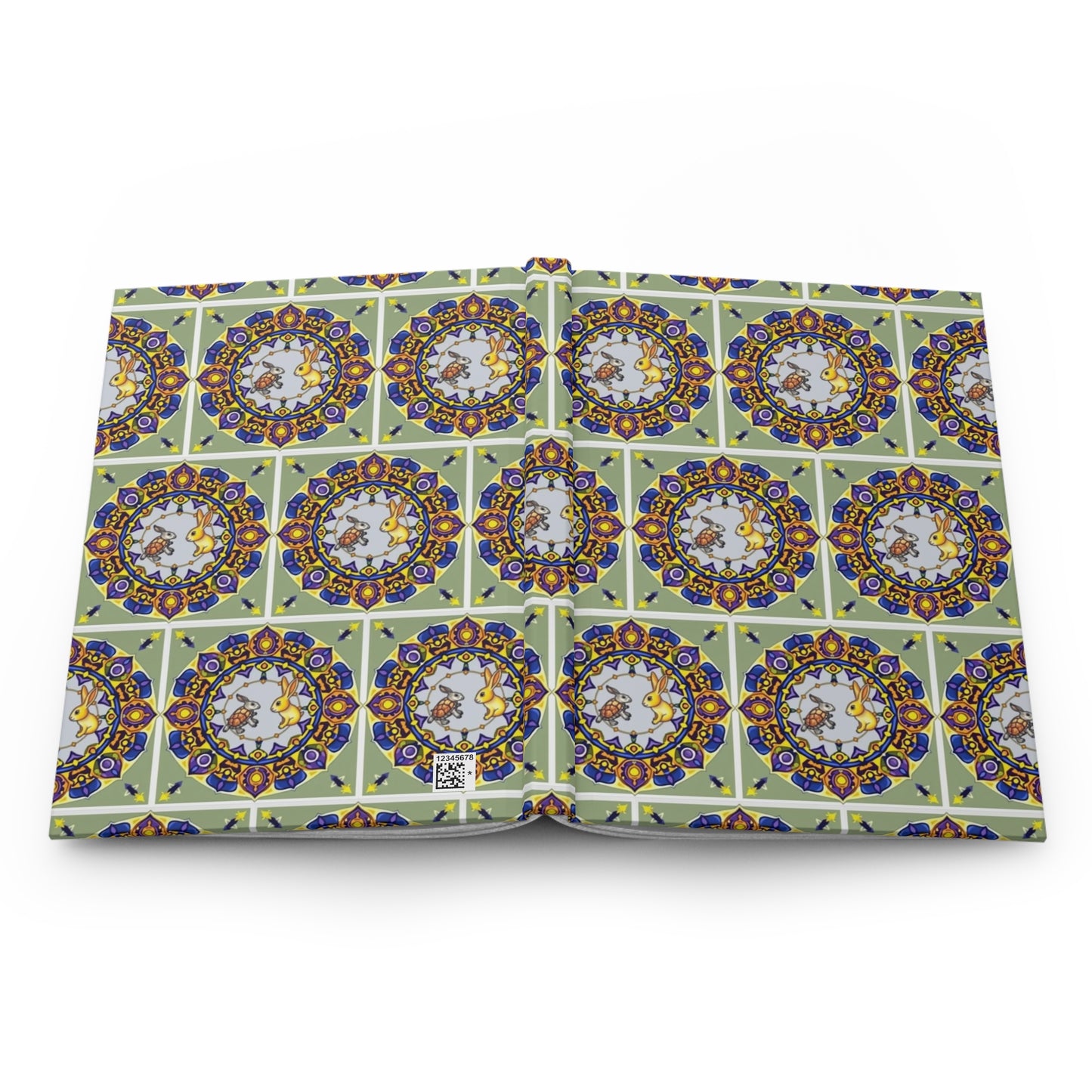 Channeled Art Hardcover Journal Matte